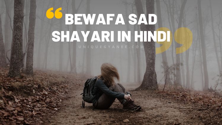 Bewafa Shayari in Hindi 2022