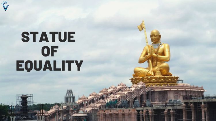 Statue of Equality – दुनिया की सबसे बड़ी Sitting Golden Statue in India