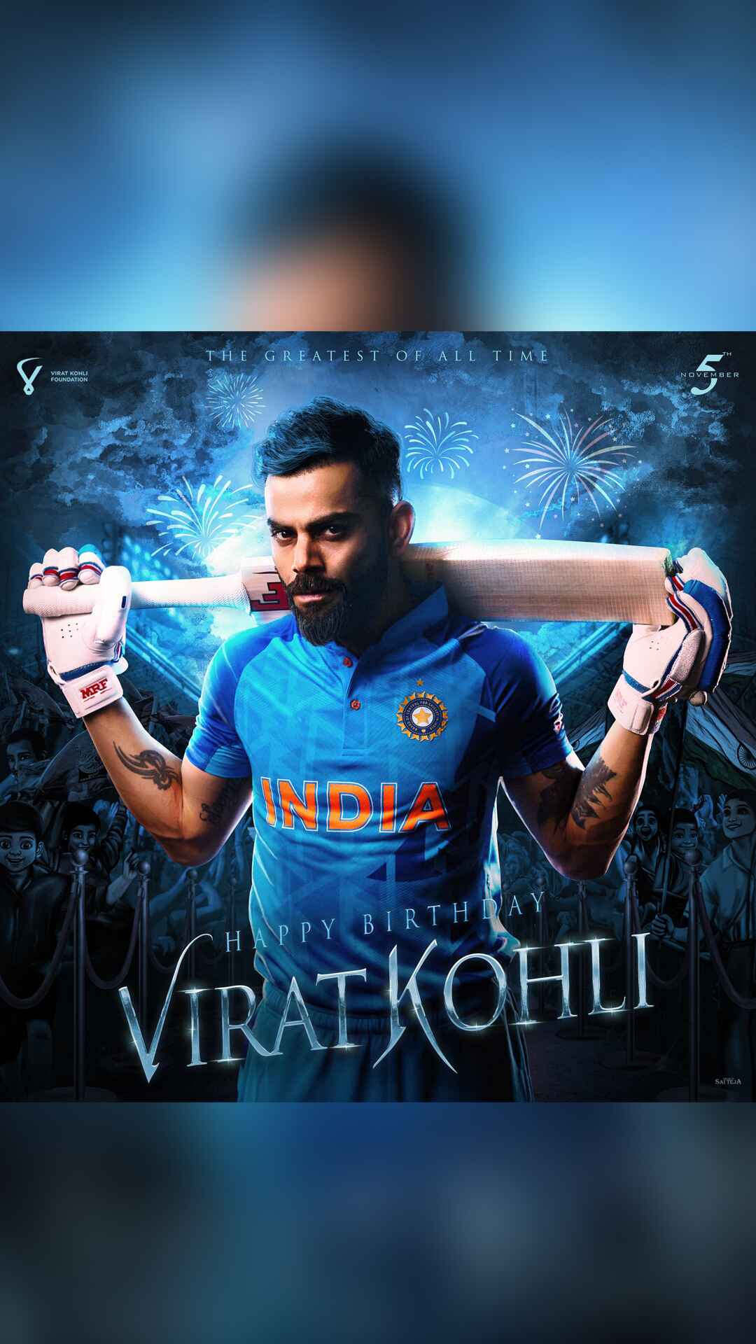 Happy Birthday Virat Kohli Images - Unique Gyanee Happy Birthday Virat Kohli Images - Unique Gyanee