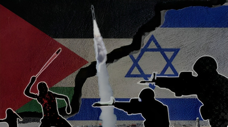 हमास और इजराइल के बीच हिंसा (Israel vs Falstein War)